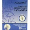 Plasturi detoxifianti cu lavanda Augama 10 buc/cutie